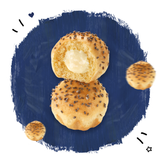Nos briochettes Cantal