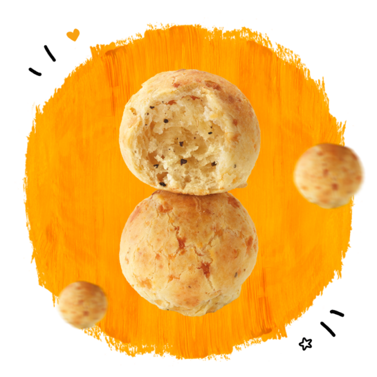 Paos de queijo