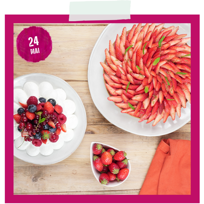 Spécial fête des mères - Tarte aux fraises & Pavlova fruits rouges - Michel et Augustin 108432