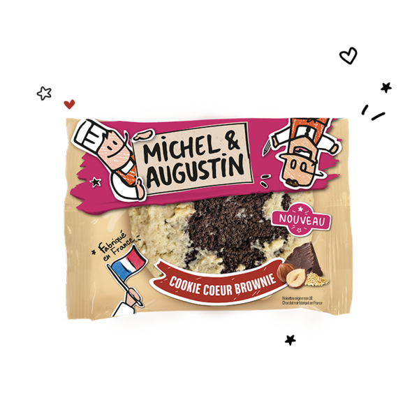 L'incroyable Cookie cœur brownie