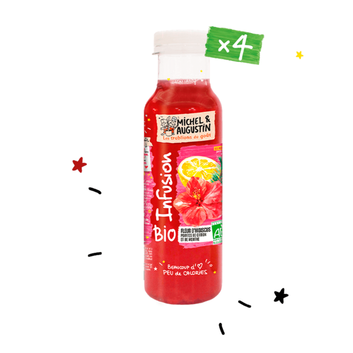 L'incroyable infusion d'hibiscus BIO  - Michel et Augustin 107516