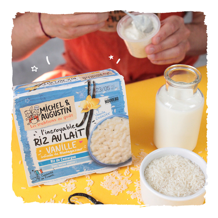 L'incroyable riz au lait vanille  - Michel et Augustin 107914