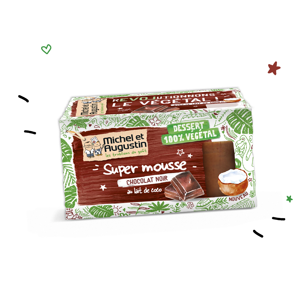 Nos Mini Mousses Vegan